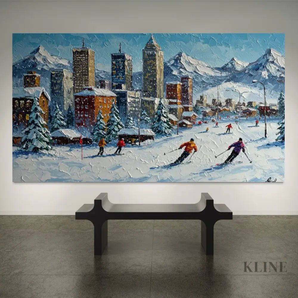 Urban Slopes - Hand Painting