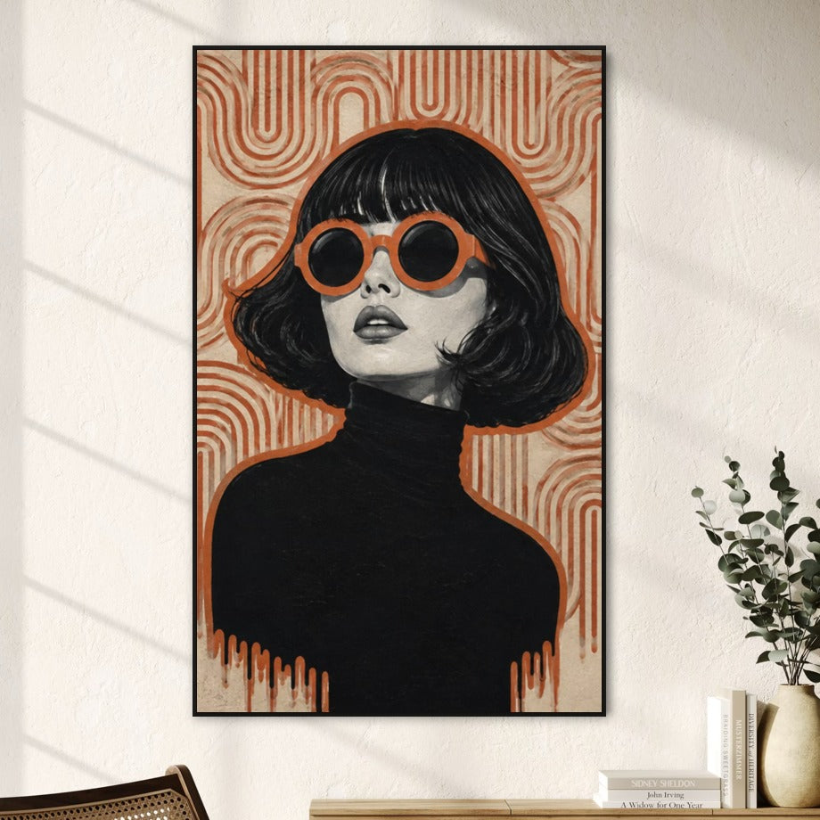 Velours Noir - Hand Painting
