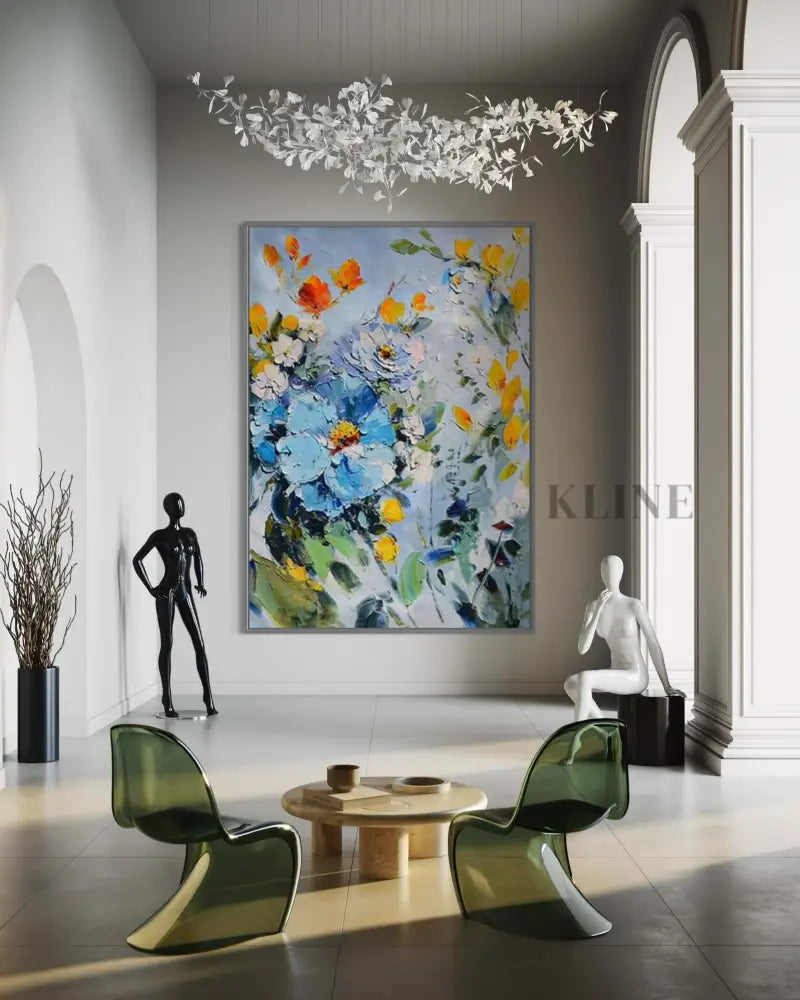 Vibrant Spring - Hand Painting
