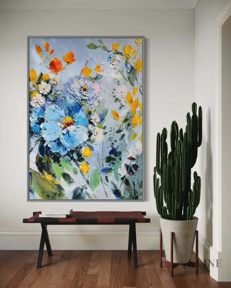 Vibrant Spring - Hand Painting