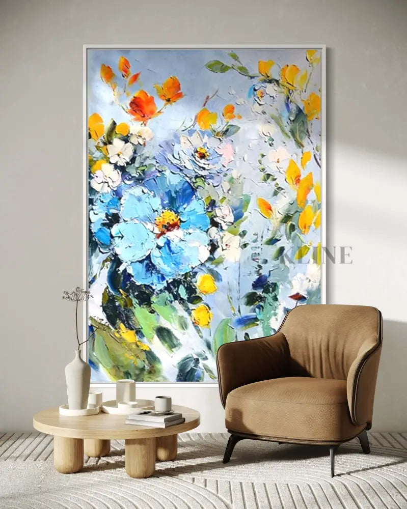 Vibrant Spring - Hand Painting