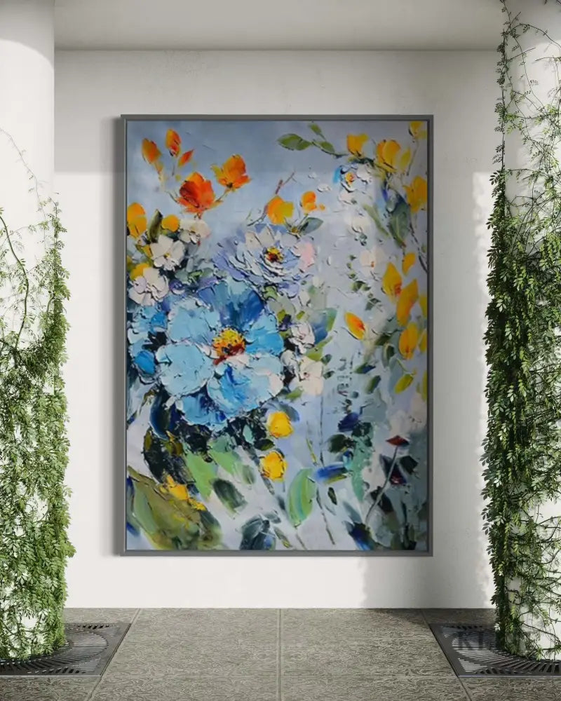 Vibrant Spring - Hand Painting