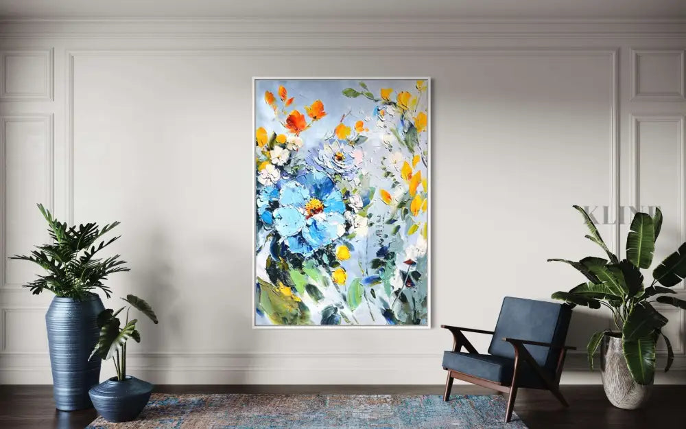 Vibrant Spring - Hand Painting