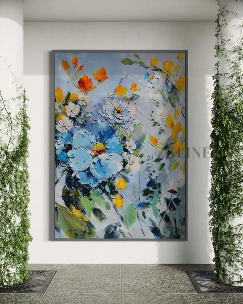 Vibrant Spring - Hand Painting