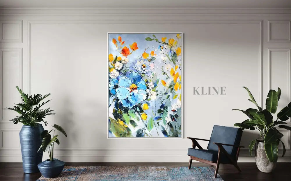Vibrant Spring - Hand Painting