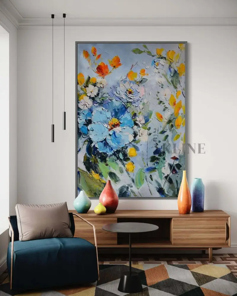 Vibrant Spring - Hand Painting