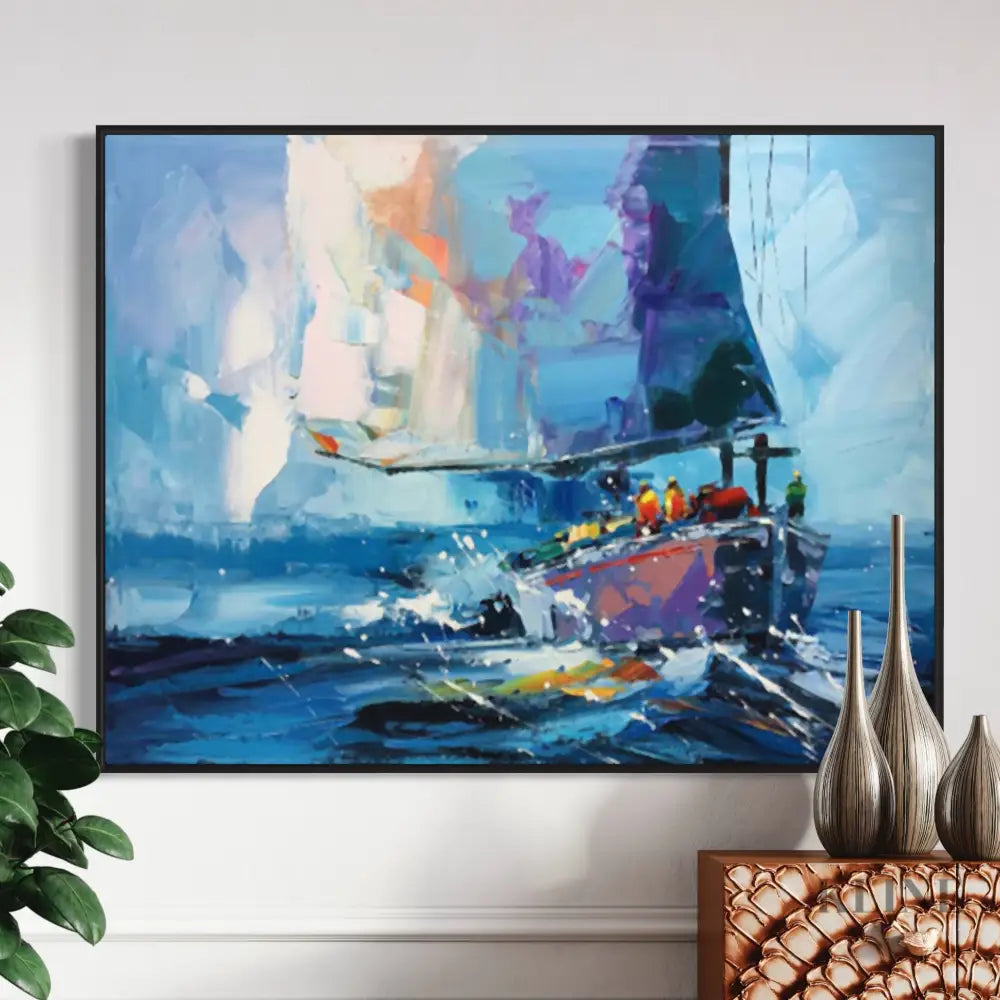 Von Voyage - Hand Painting