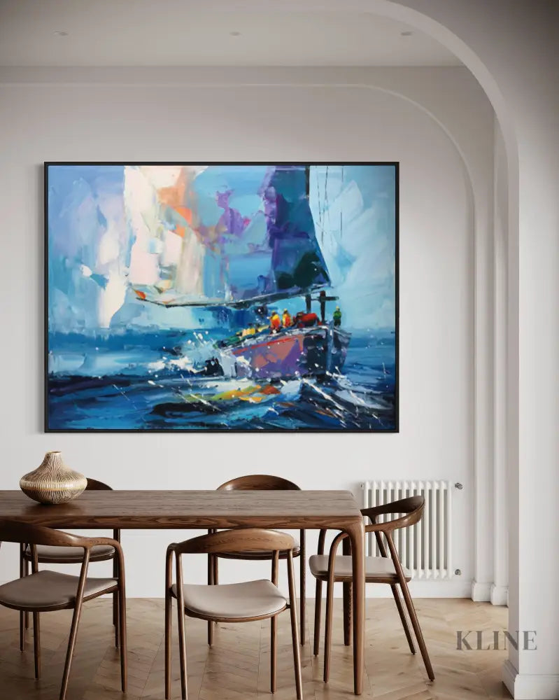 Von Voyage - Hand Painting