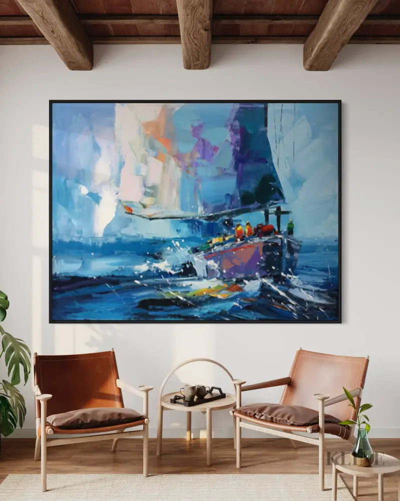 Von Voyage - Hand Painting