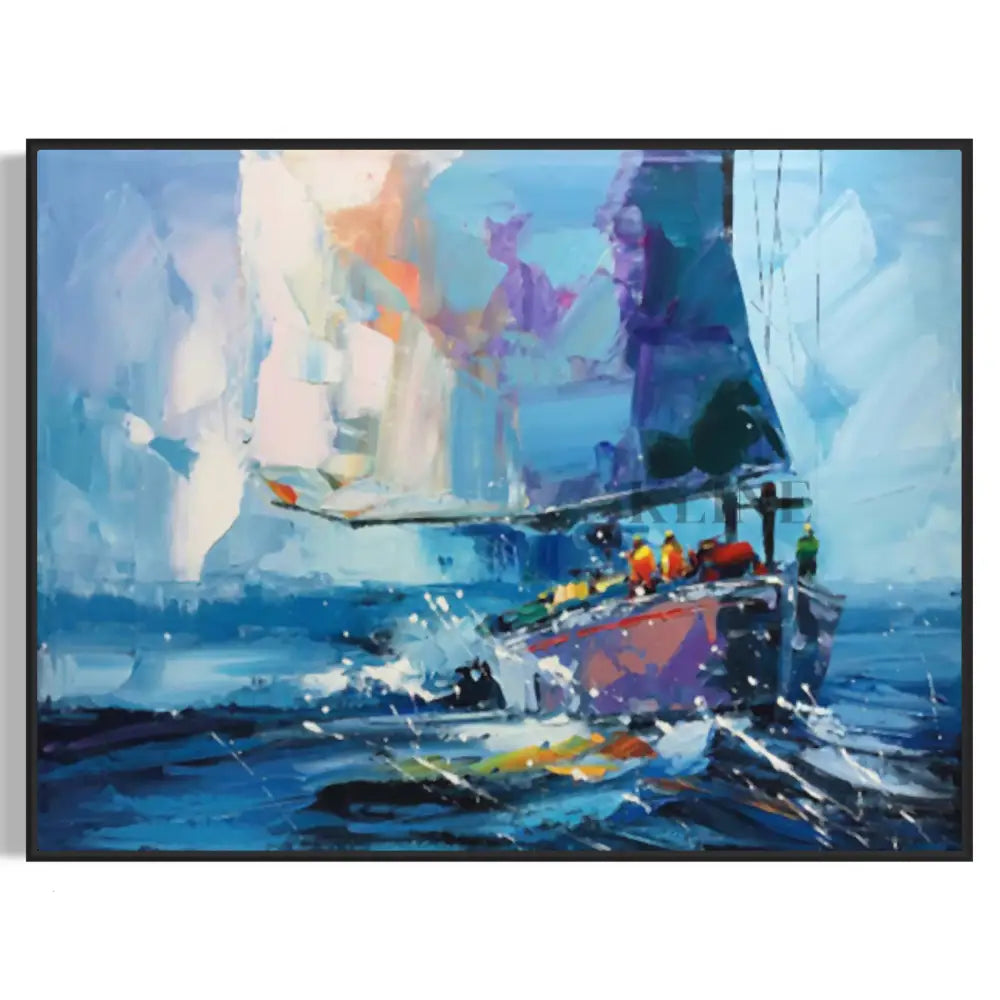 Von Voyage - Hand Painting