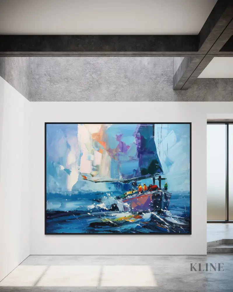 Von Voyage - Hand Painting