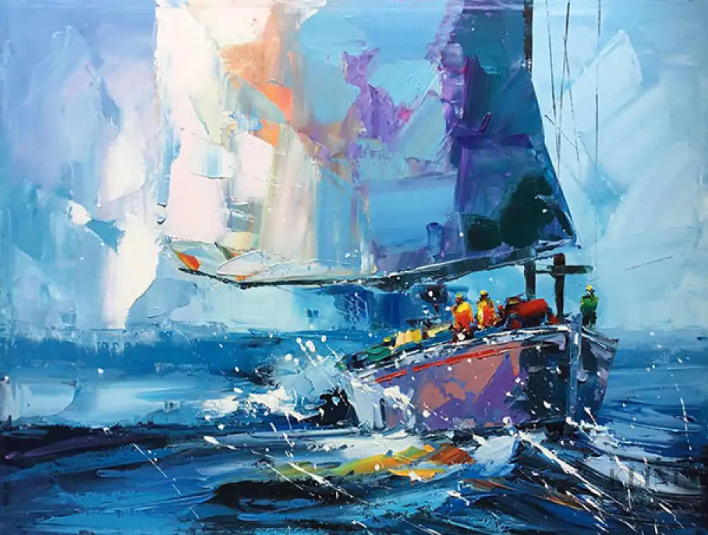 Von Voyage - Hand Painting