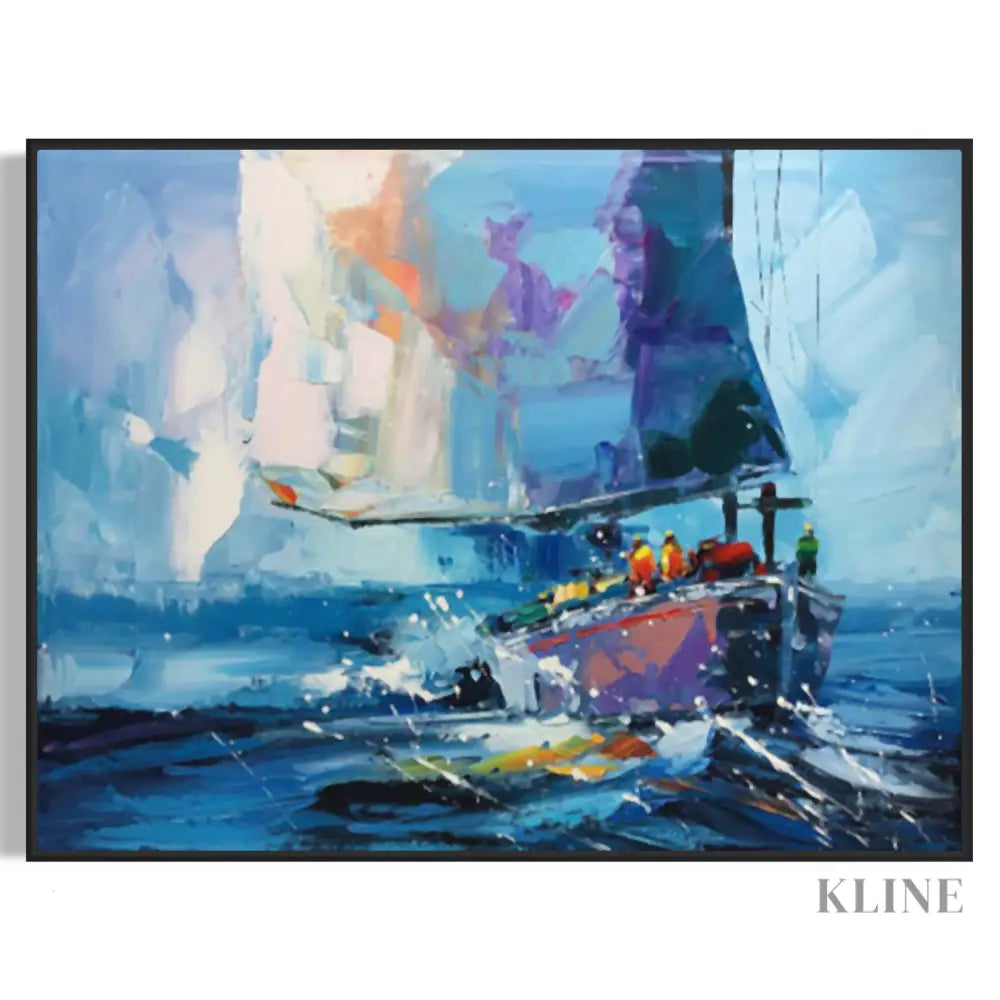 Von Voyage - Hand Painting