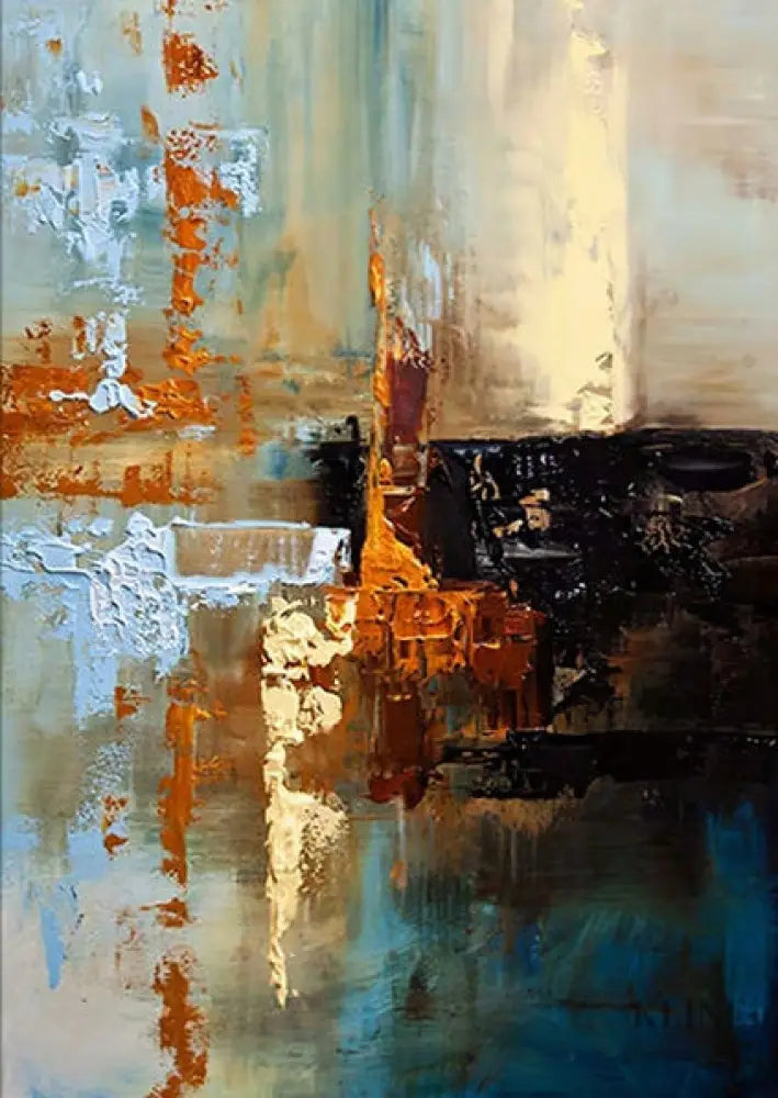 Waking Up - Hand Painting