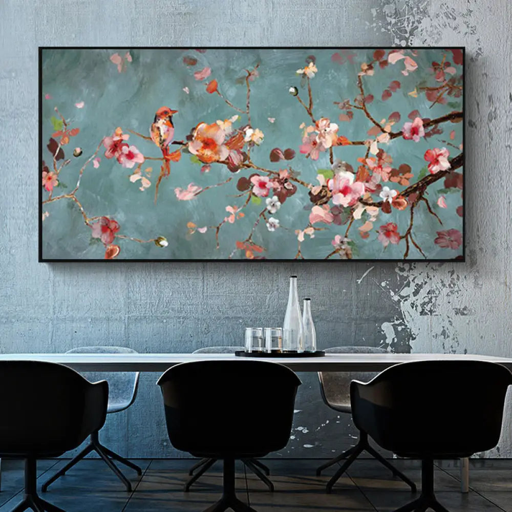 Where Birds Dance and Behold - Hand Painting