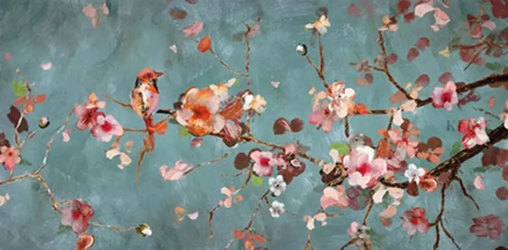 Where Birds Dance and Behold - Hand Painting