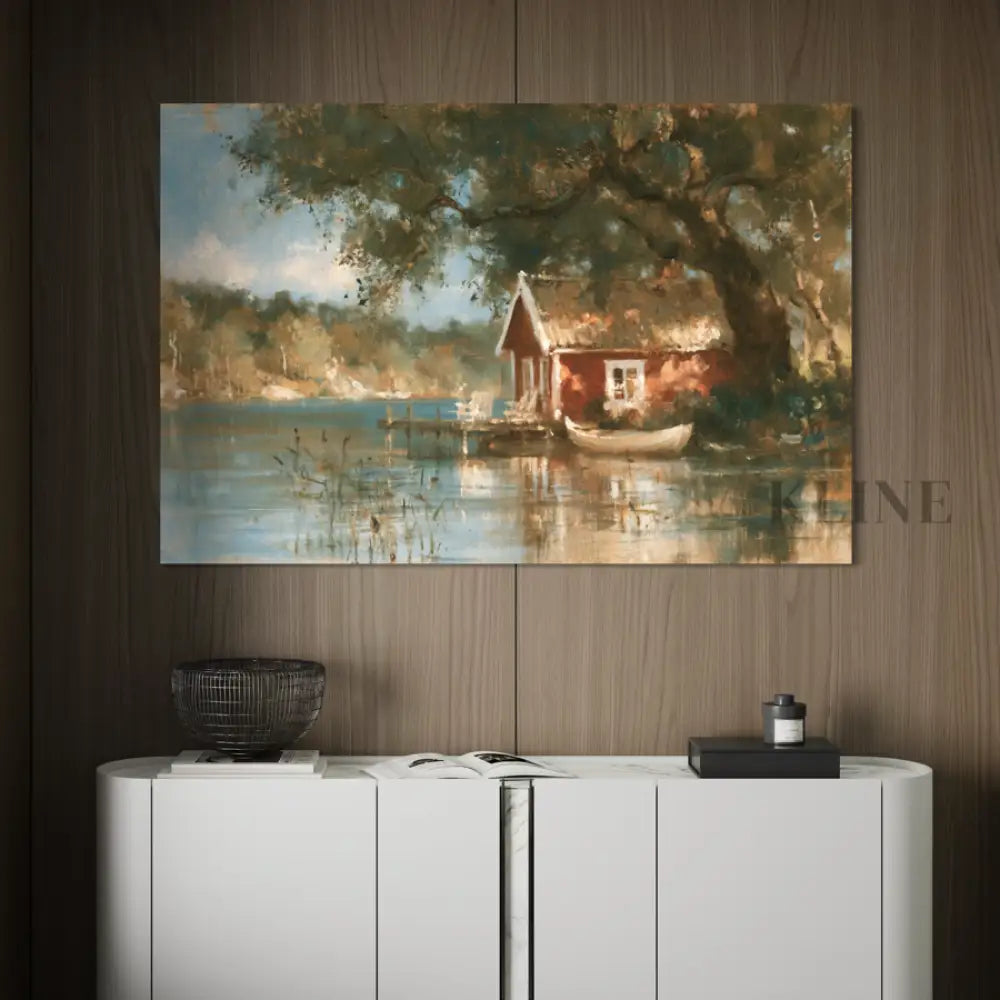 Where Summer Lingers - Hand Painting