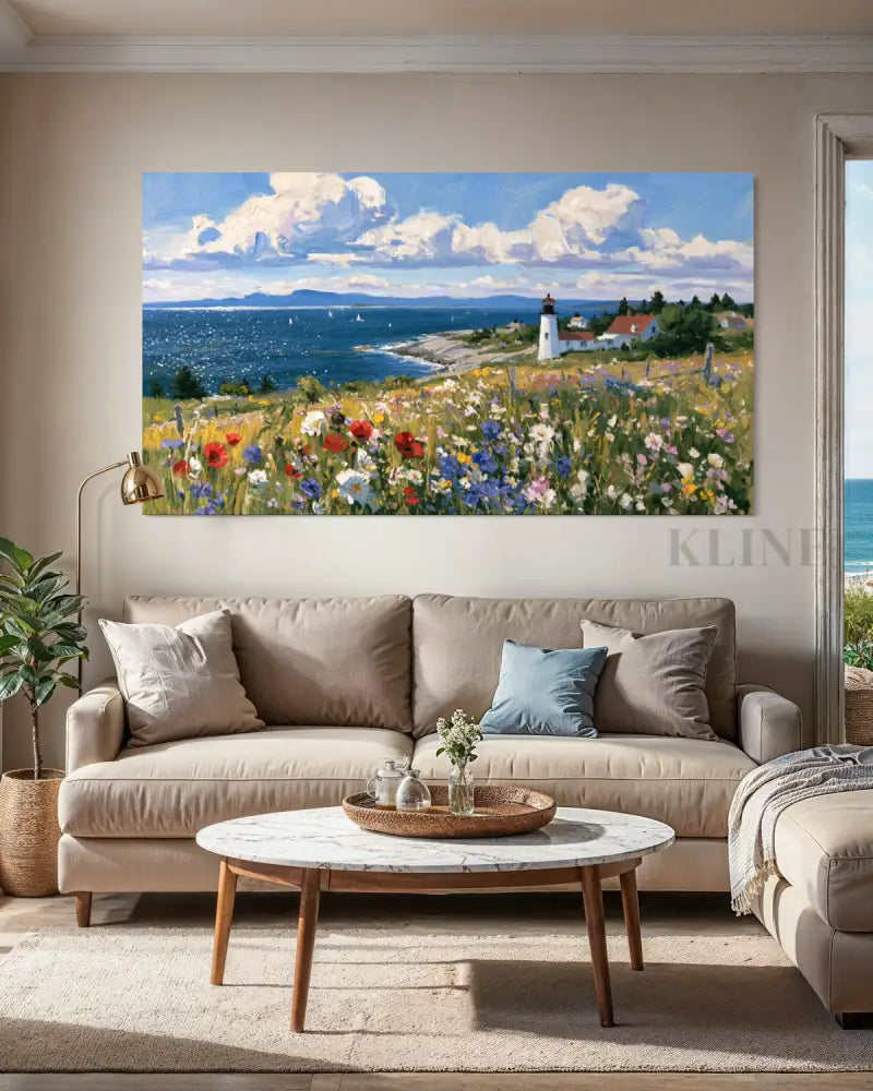 Where Summer Meets the Sea - Hand Painting