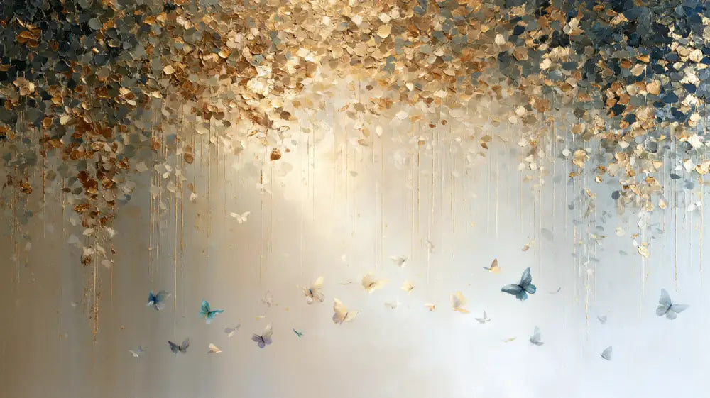 Where the Butterflies Go - Hand Painting