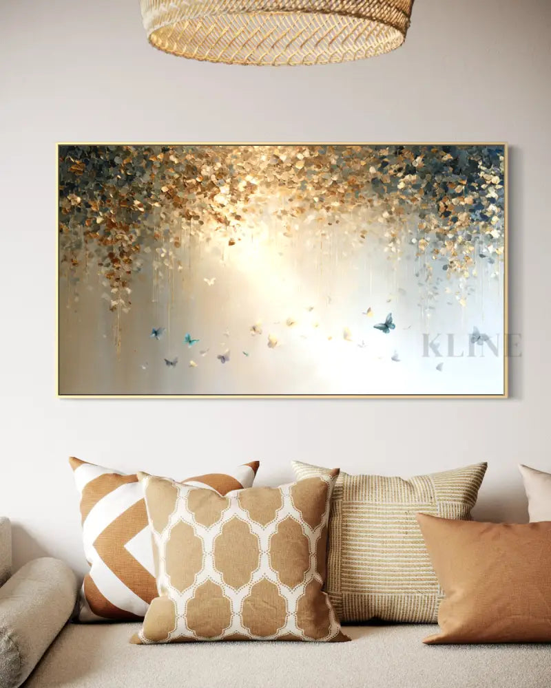 Where the Butterflies Go - Hand Painting