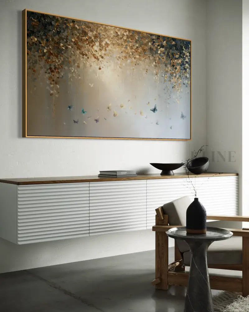 Where the Butterflies Go - Hand Painting