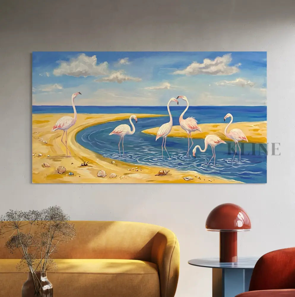 Where the Tide Gathers - Hand Painting