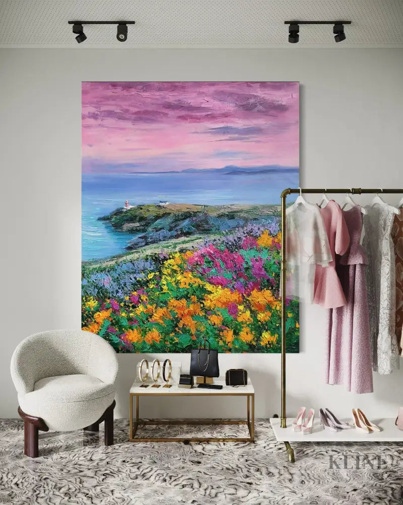 Where Time Slows Down - Hand Painting