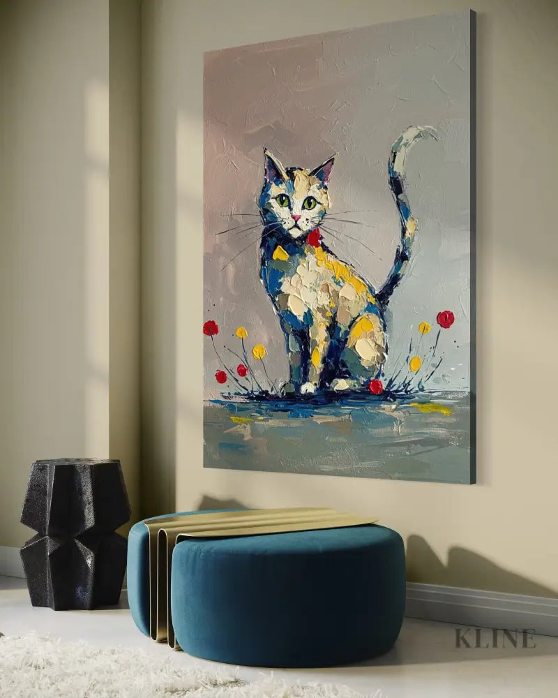 Whiskers of Color - Hand Painting