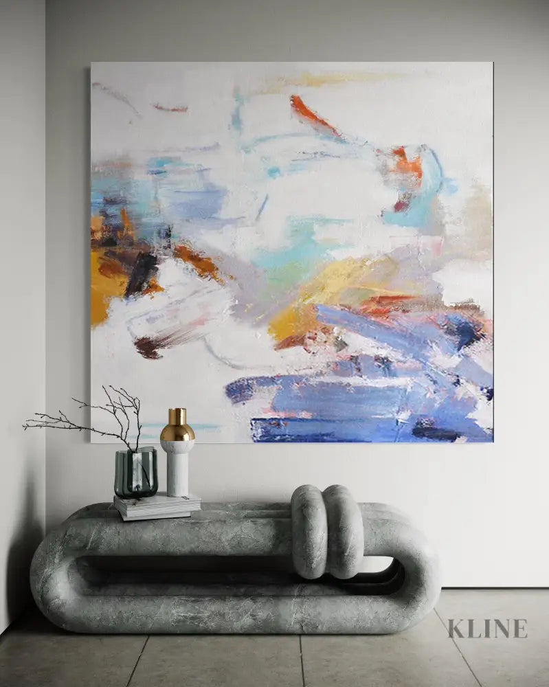 Whisper in Lilac - Hand Painting