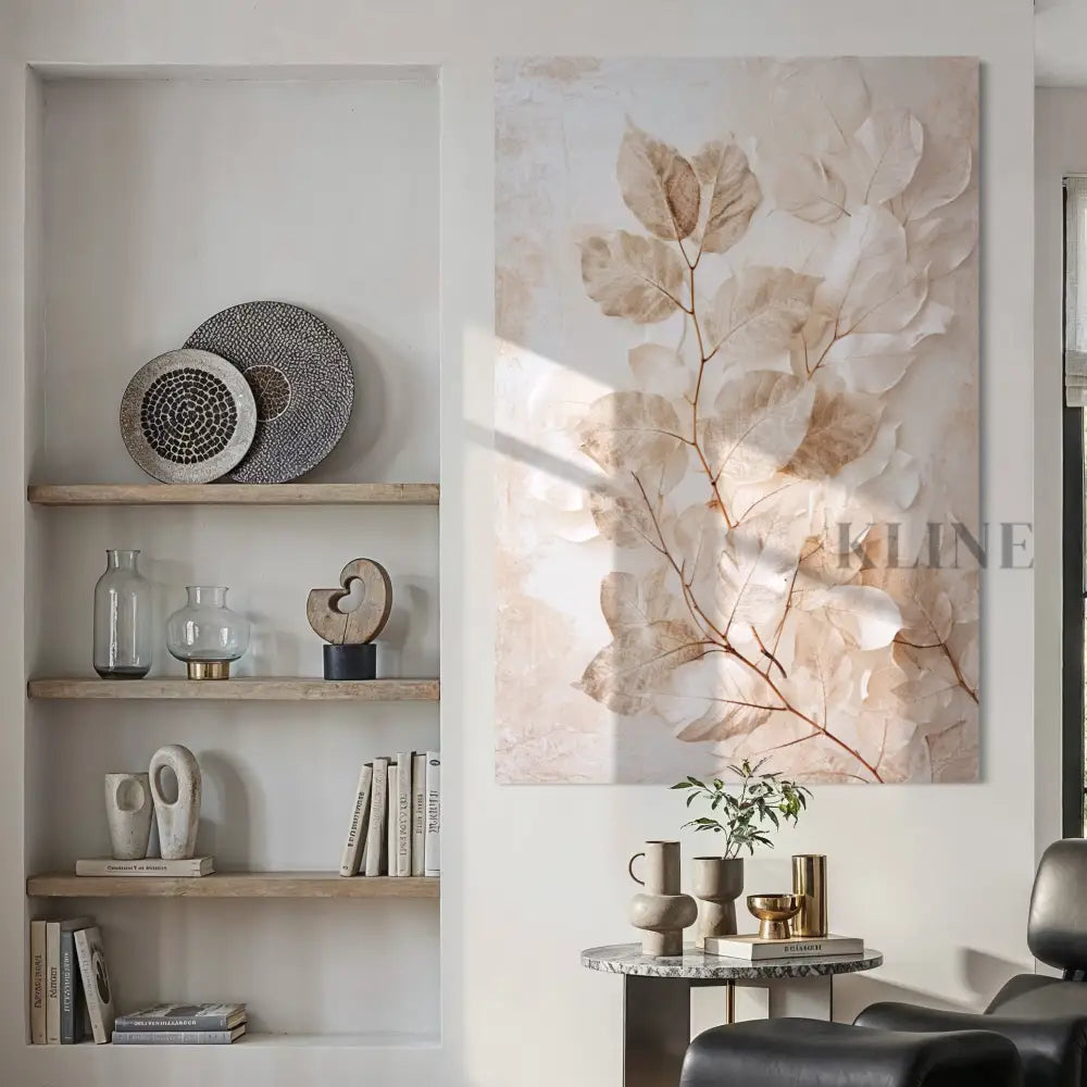 Whispering Eucalyptus - Hand Painting