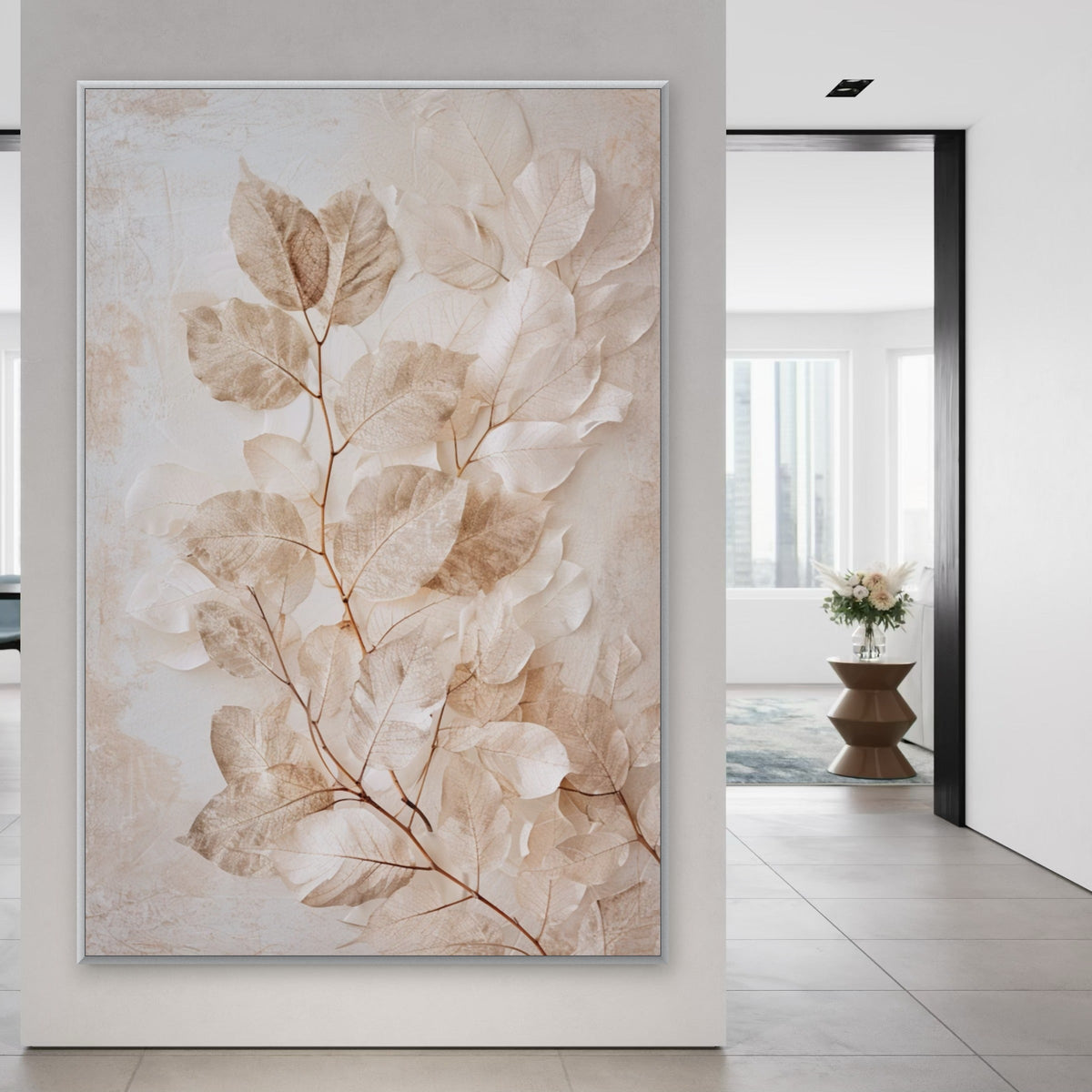 Whispering Eucalyptus - Hand Painting