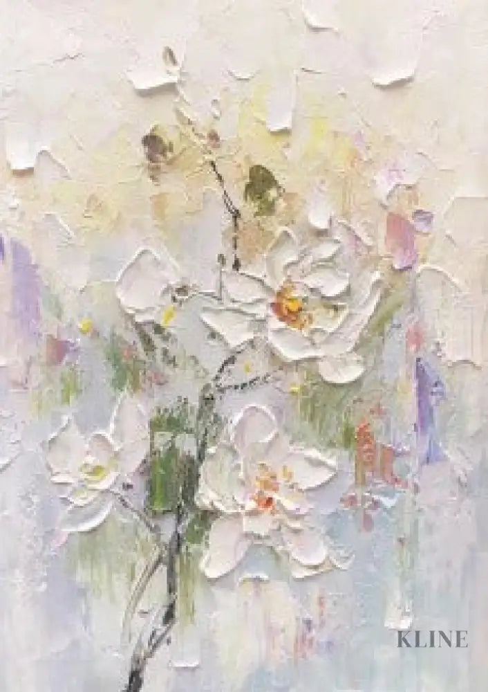 Whispers of Bloom - Hand Painting