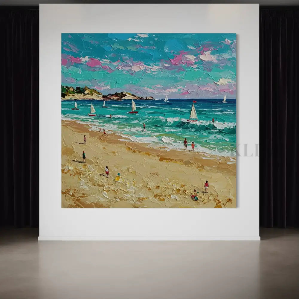 Whispers of the Ocean - Hand Painting