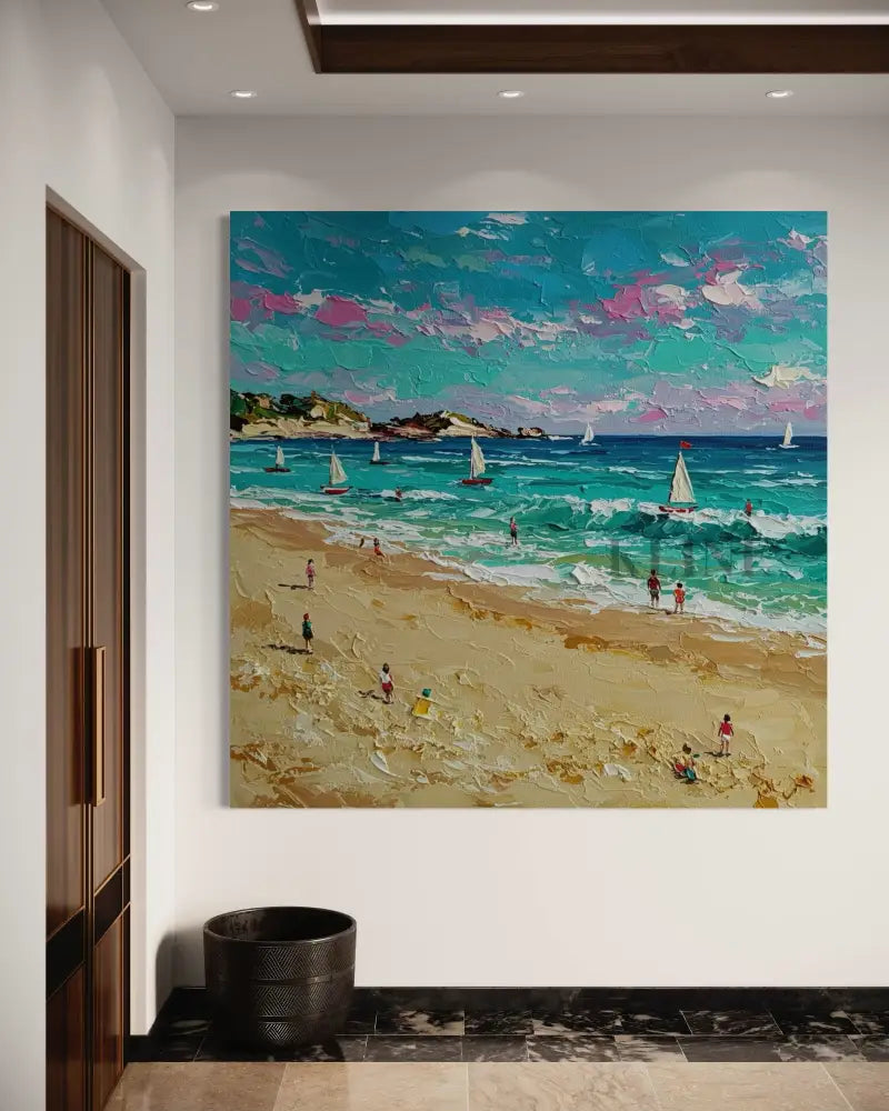 Whispers of the Ocean - Hand Painting