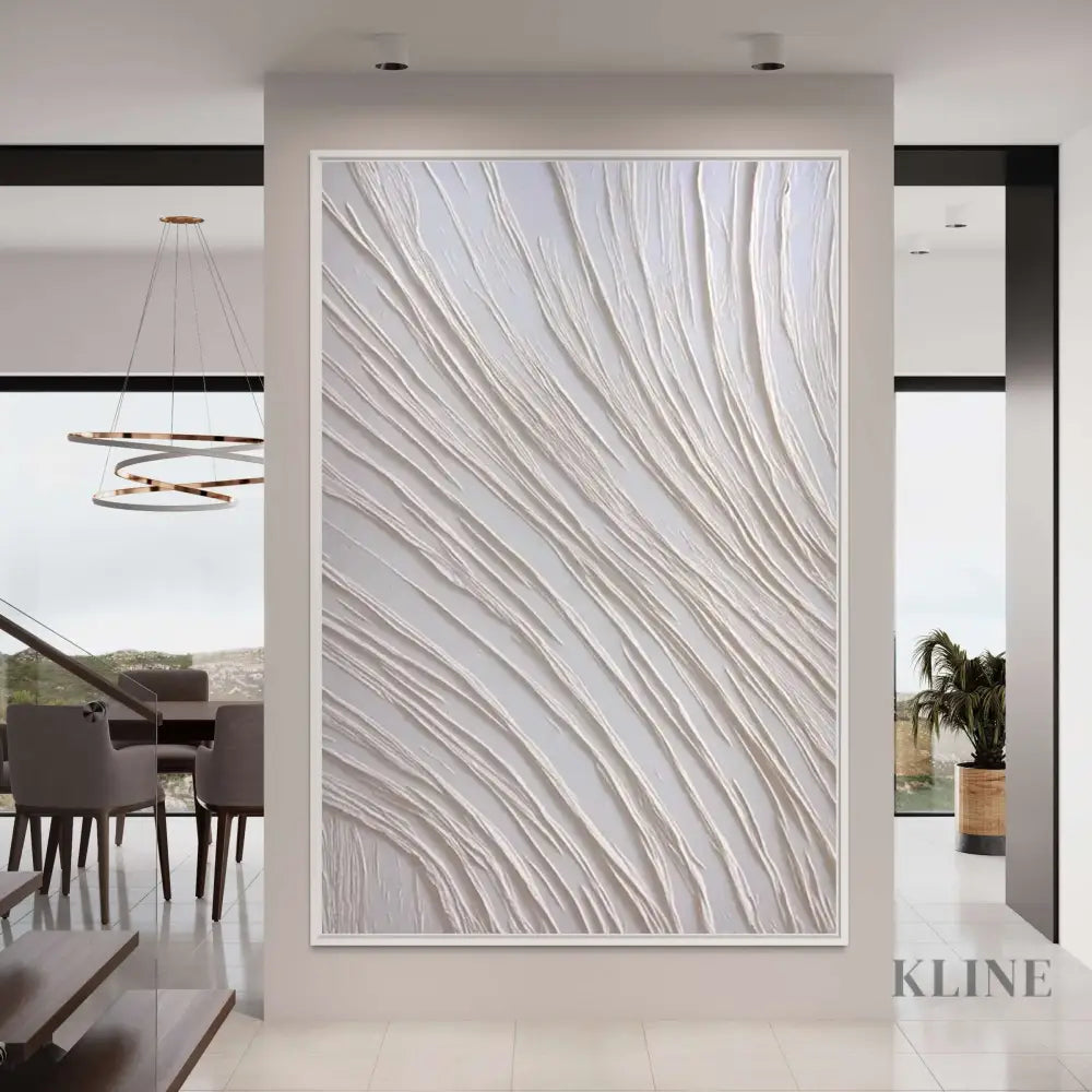 White Adventure - Hand Painting