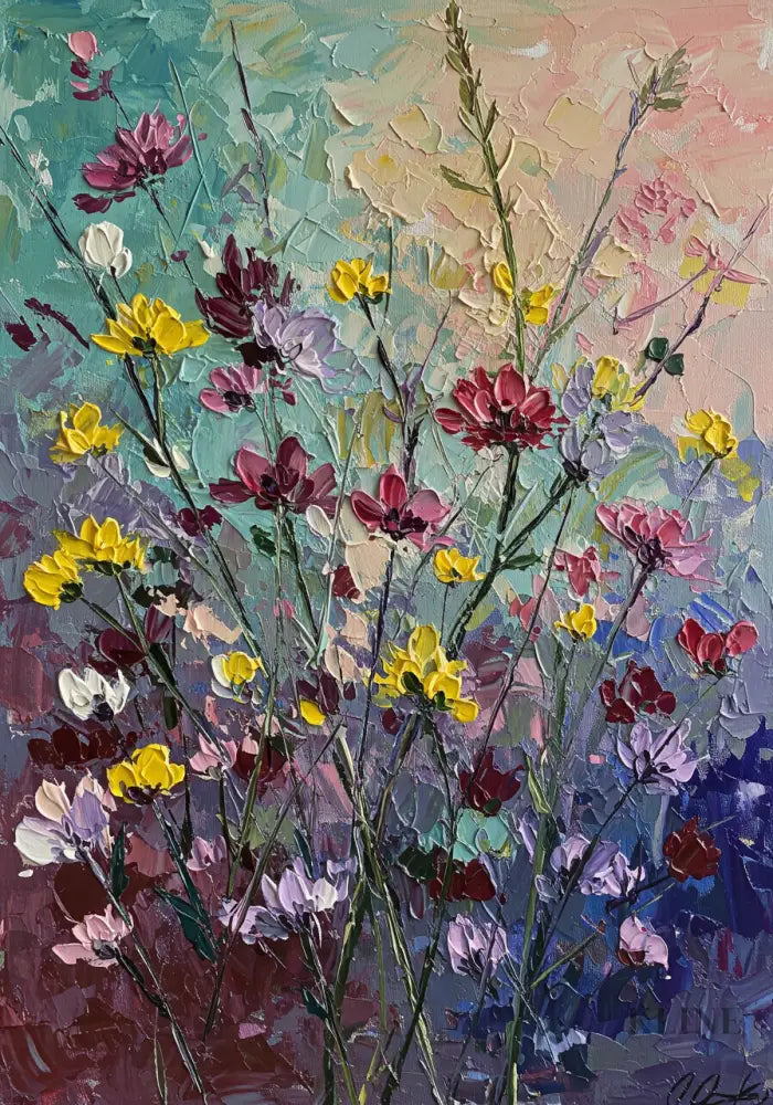 Wildflower Medley - Hand Painting