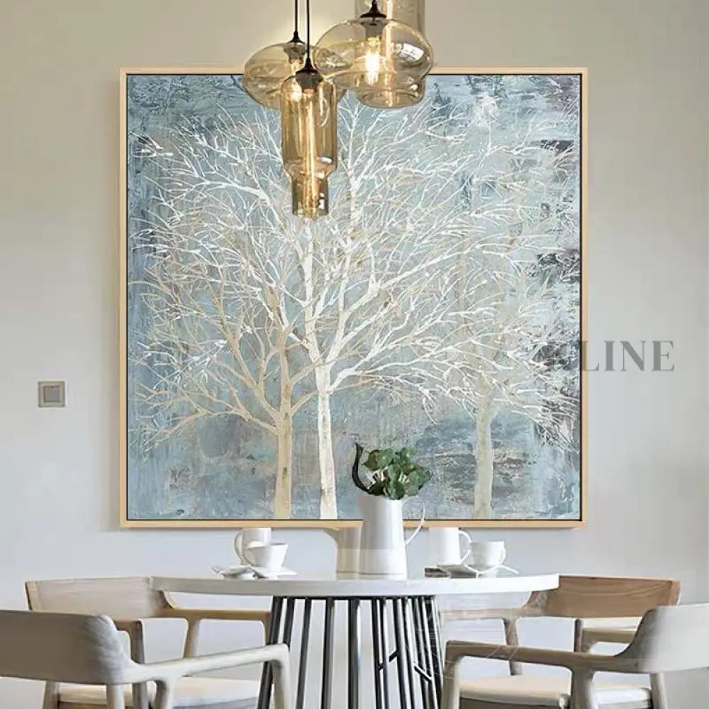 Winter Breeze - Hand Painting