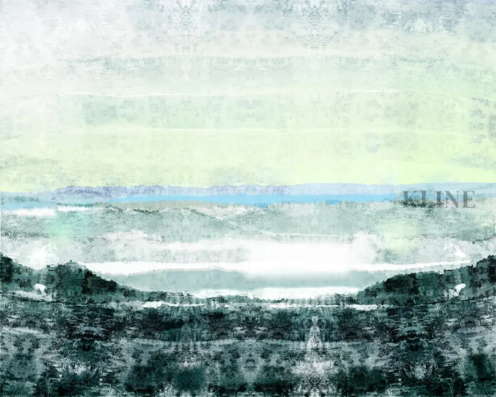Winter-Calf Pasture No. 2 - Hand Painting