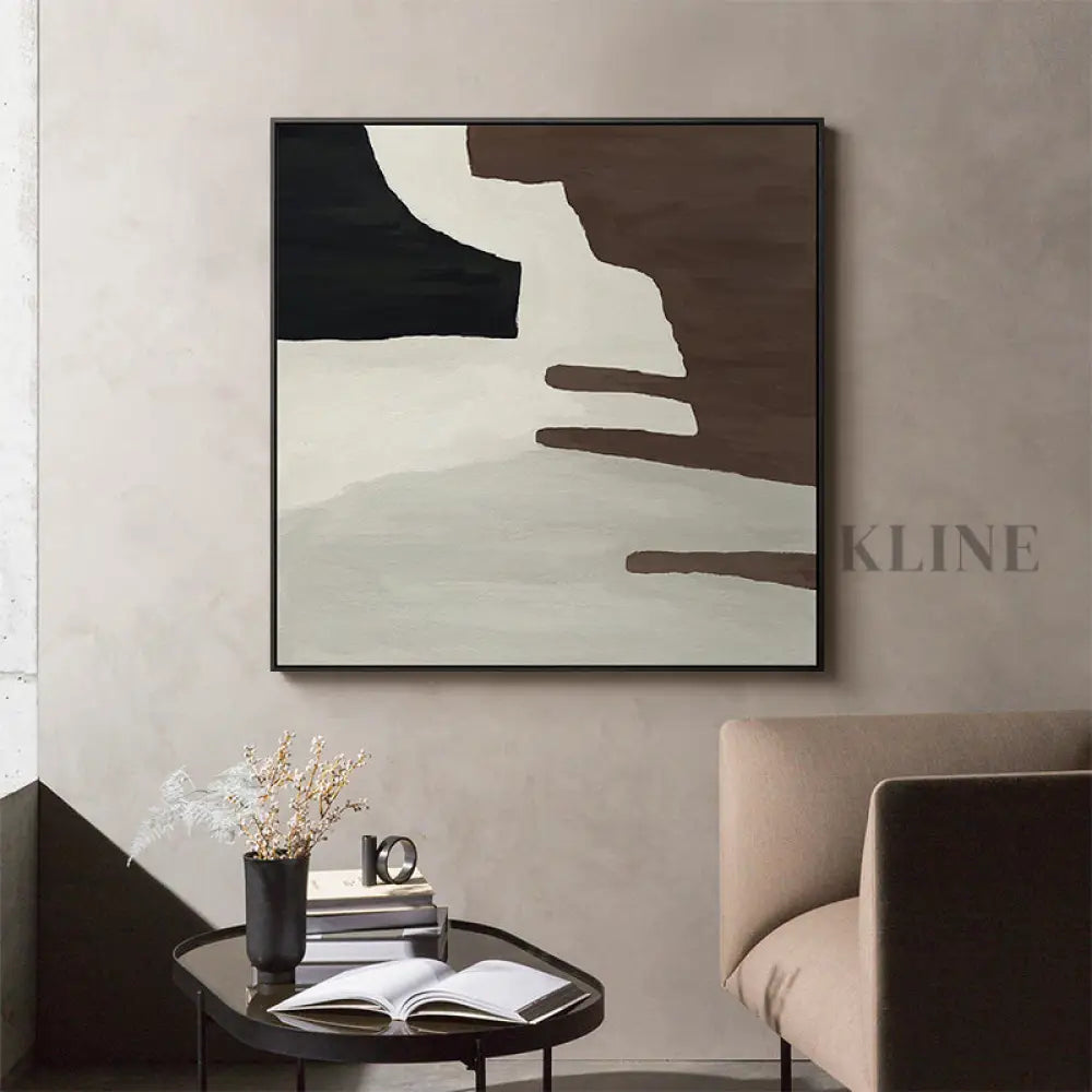 Woodland - Rolled Canvas / 80x80cm / 31x31’’ - Hand Painting
