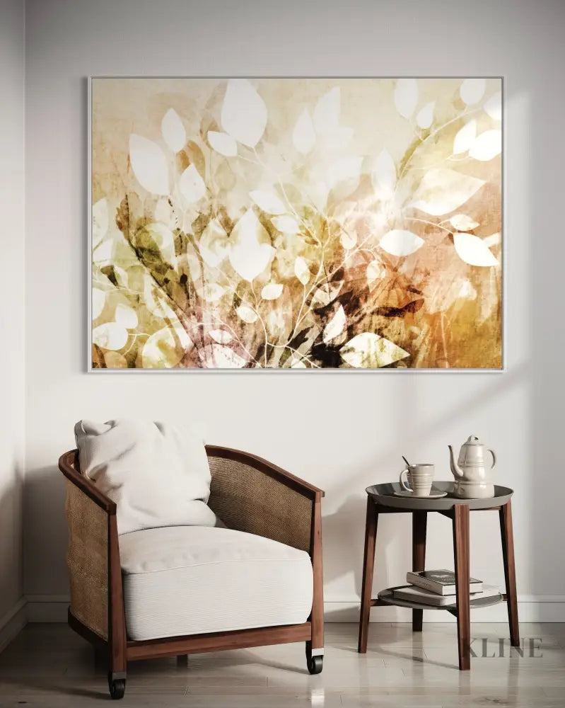 Yellow Garden Floral - Hand Painting