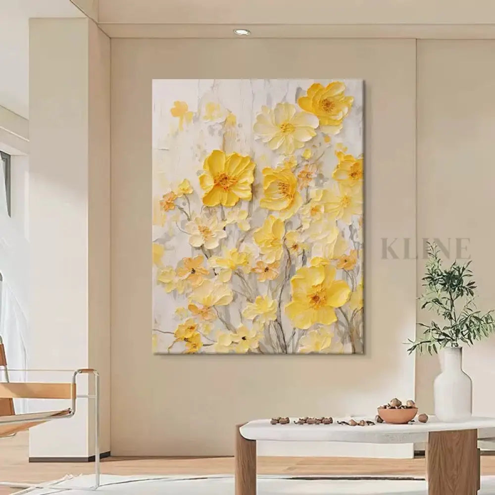 Yellow Reverie - Hand Painting