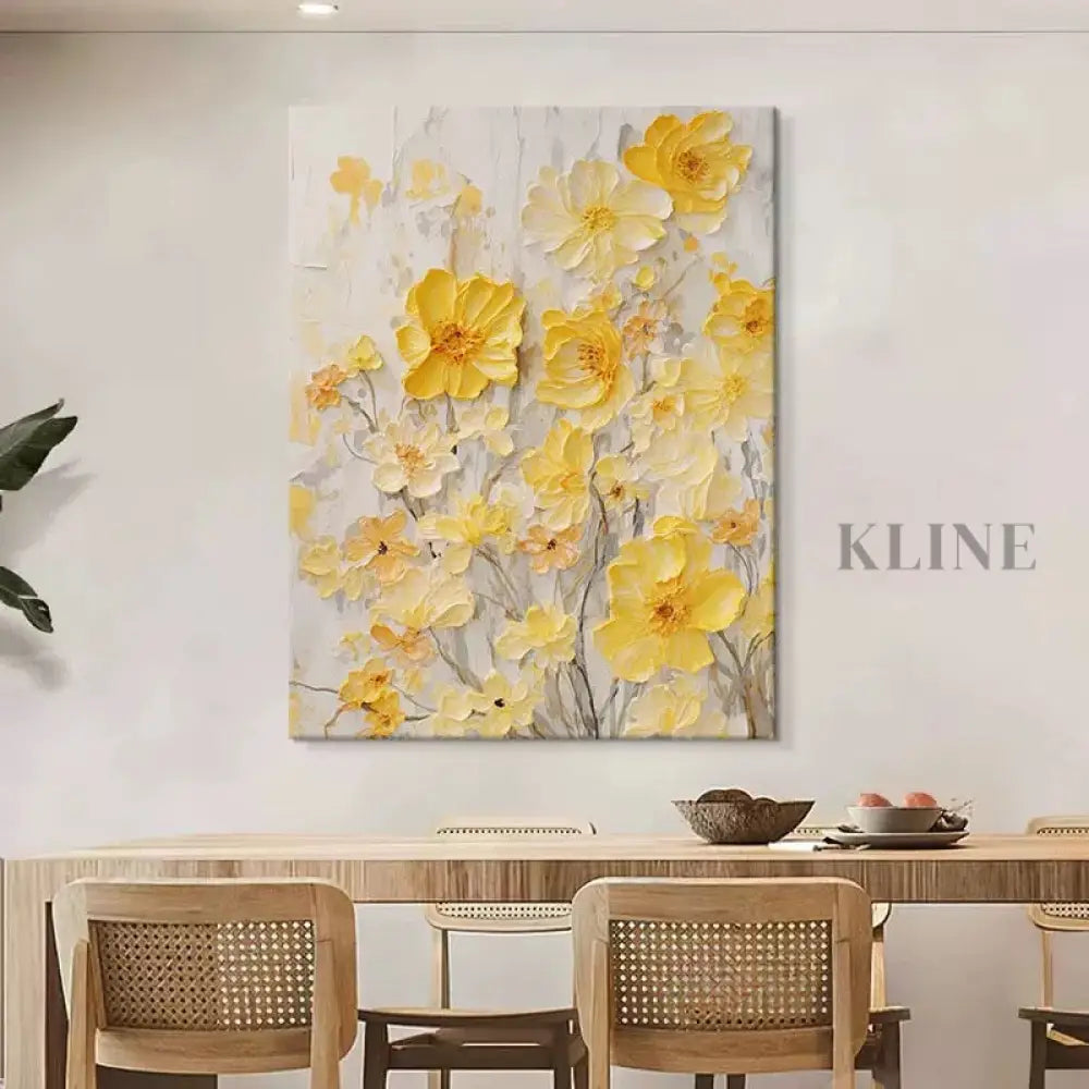 Yellow Reverie - Hand Painting