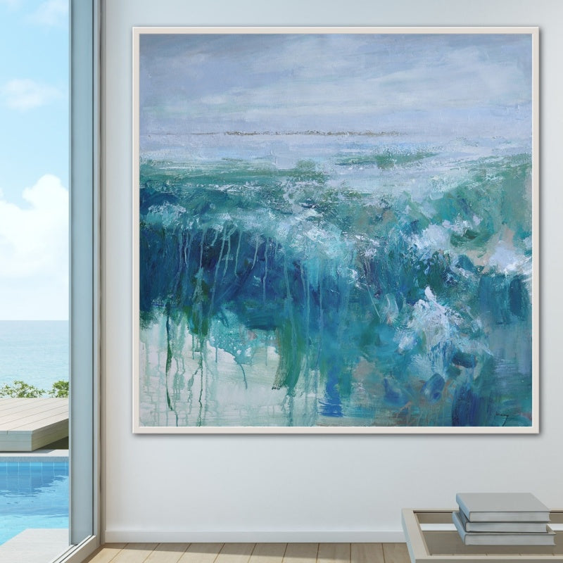 My Peace in the Storm - Kline Collective Seascape Paintings