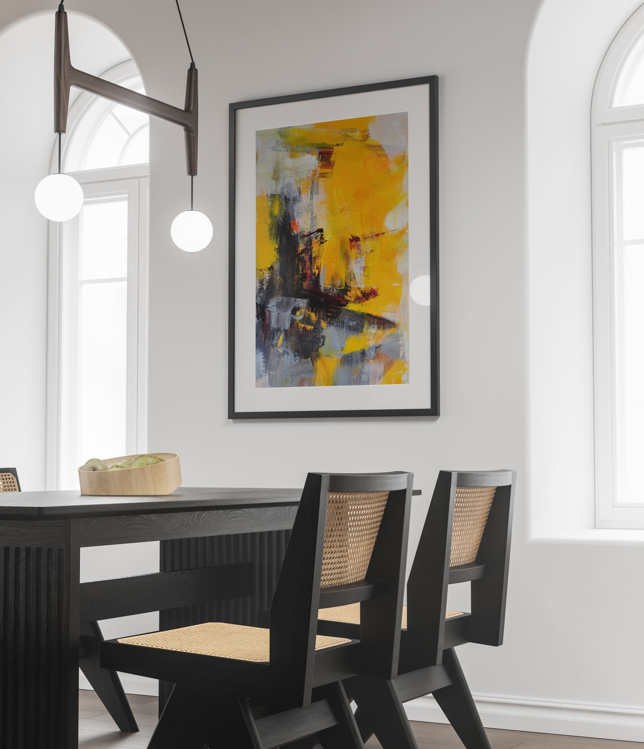 Golden Wilderness - Kline Collective Dining Room Wall Art