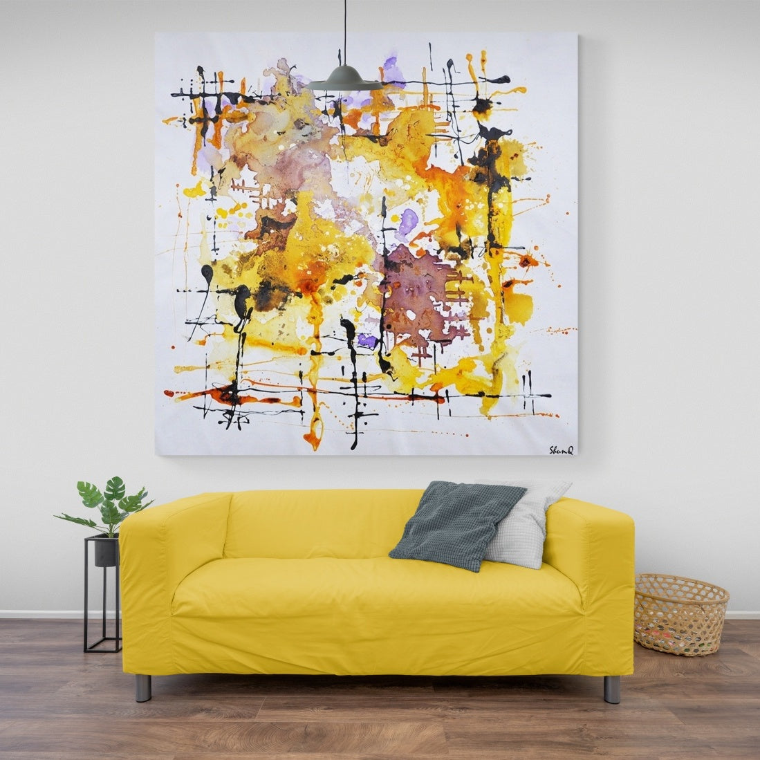 Spring Party 1 - Kline Collective Dining Room Wall Art