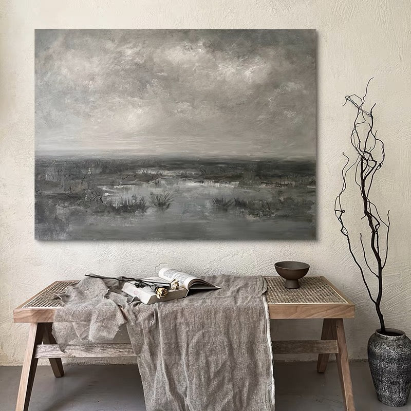 Un calme dans la tempête Tableaux Noirs et Blancs