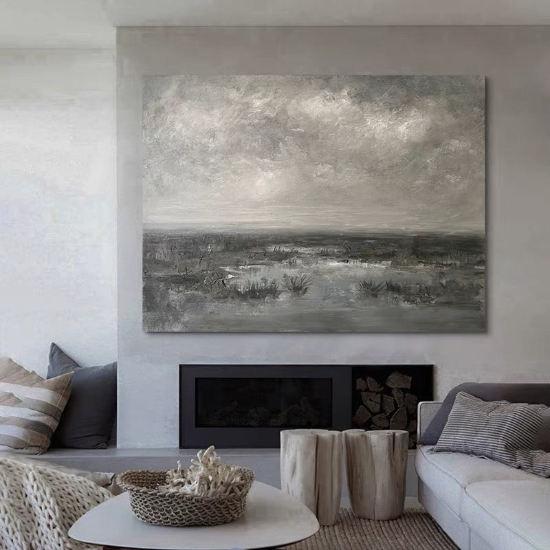 Un calme dans la tempête Tableaux Noirs et Blancs