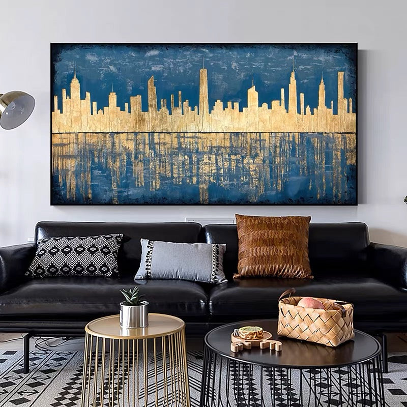 free download City in Blue Hues image
