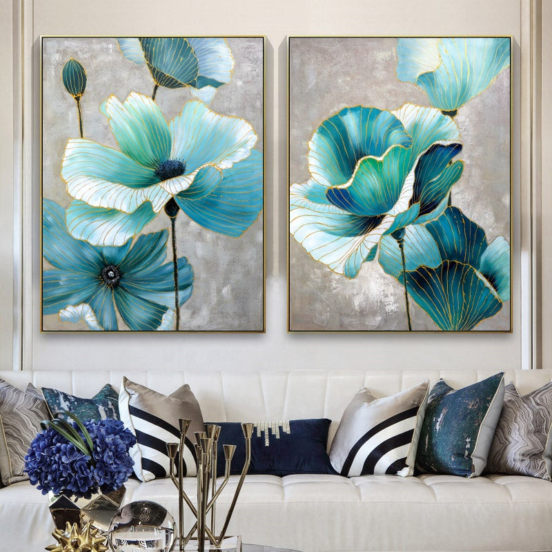 Caring Flowers Wall Art Picture