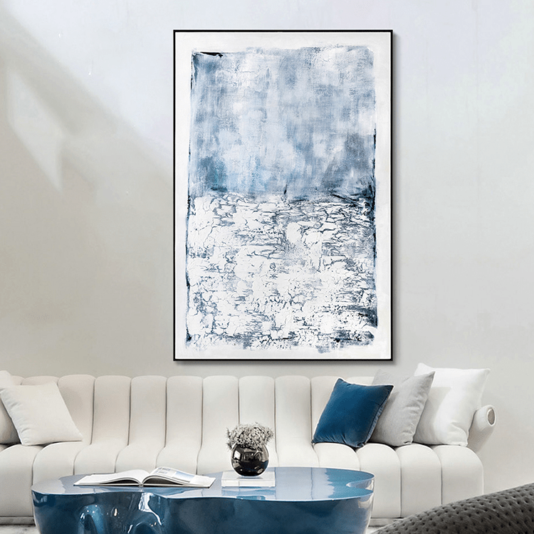 Tread Snow - Kline Collective Dining Room Wall Art